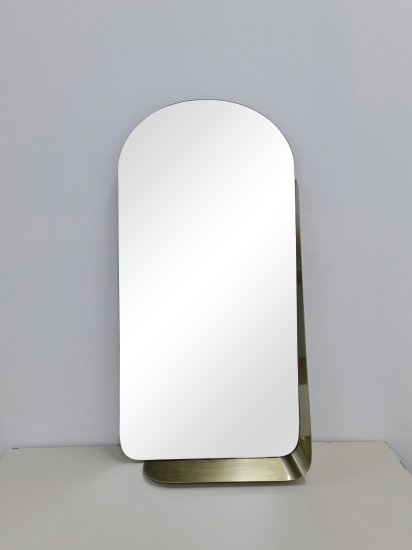 Зеркало декоративное KREAFORTA Brilia Brass круг 40x78 см металл цвет латунь