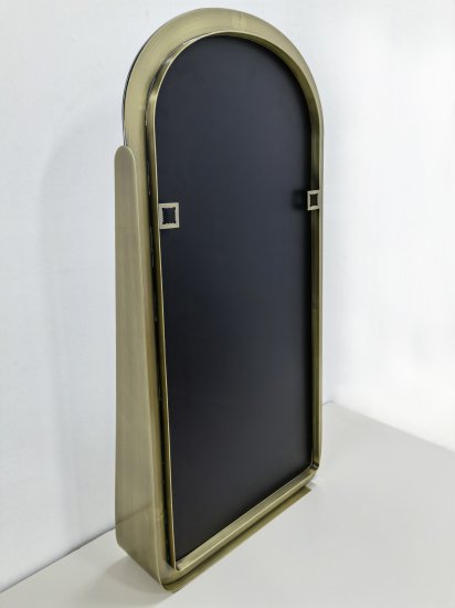 Зеркало декоративное KREAFORTA Brilia Brass круг 40x78 см металл цвет латунь