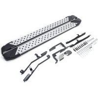 Пороги Hyundai Santa Fe 12-18/Santa Fe Premium 15-16 Rival Bmw-Style круги