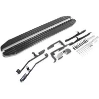 Автомобильные пороги для Hyundai Santa Fe III 2012-2018 г.в./Santa Fe Premium 2015-2016 г.в. Rival Premium