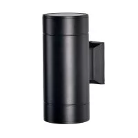 Светильник садово-парковый настенный Arte Lamp Piautos черный GX53 30 Вт IP54 (A1913AL-2BK)
