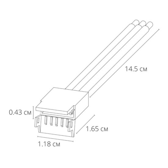 Коннектор для светодиодной ленты SMD 5050/2835 гибкий Strip Accessories 24 В IP20 Arte Lamp (5 шт.) (A30-10-MIX)