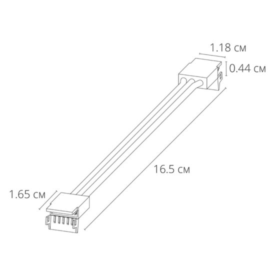 Коннектор для светодиодной ленты SMD 5050/2835 гибкий Strip Accessories 24 В IP20 Arte Lamp (5 шт.) (A31-10-MIX)