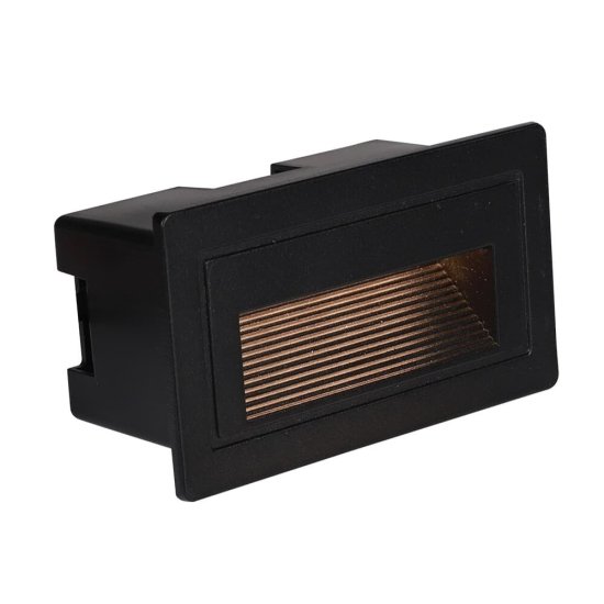 Подсветка для лестниц встраиваемая светодиодная черная 3 Вт 4200К IP65 Arte Lamp Piazza (A7223IN-1BK)