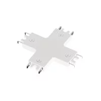 Коннектор для магнитного шинопровода Х-образный Arte Lamp Rapid белый (A613733X)