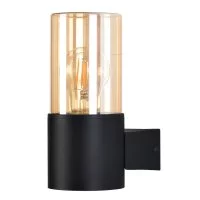 Светильник садово-парковый настенный Arte Lamp Seginus черный E27 40 Вт IP54 (A6515AL-1BK)