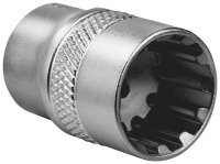 Торцевая головка Vertextools 0029-14-13 1/4 дюйма 13 мм