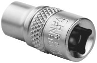 Торцевая головка Vertextools 0029-14-06 1/4 дюйма 6 мм