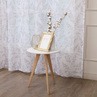 Тюль на ленте Фрейя 300x260 см цвет серый