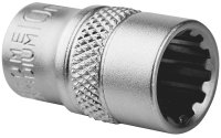 Торцевая головка Vertextools 0029-14-10 1/4 дюйма 10 мм