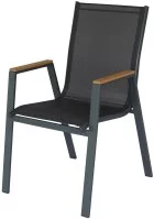 Стул садовый Garden Story Almi Dinner GS063 56x63x90 см сталь серый
