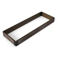 Готовый комплект грядки Еврогрядка GEG2-155-3D