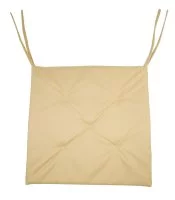 Подушка для стула Linen Way 40x40 см цвет бежевый
