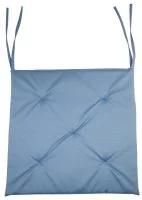 Подушка для стула Linen Way 40x40 см цвет серо-синий