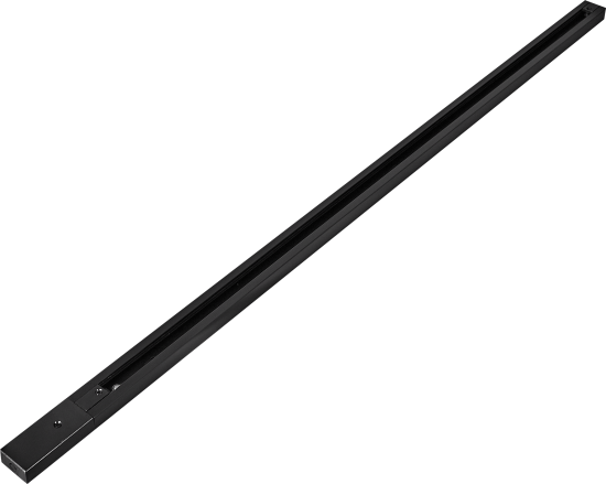 Трековая система освещения Osram однофазный накладная 1 м светодиодная цвет черный нейтральный белый свет
