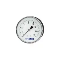 Стандартный пластиковый манометр TITAN LOCK TLPPG100B1/2