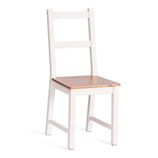 Обеденная группа антик белый стол и 4 стула Sonata Dining Set (21794)