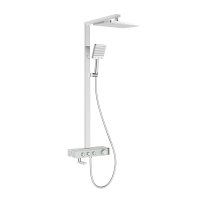 Душевая система Corsa Deco QX с верхним душем с лейкой с термостатом хром (SSFTQX320Q)