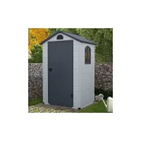 Сарай Wotex Storage-01-2, серый, 134х104х204 см