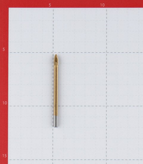 Сверло по плитке и стеклу Практика 5х68 мм квадро (034-960)