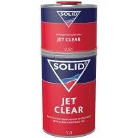 Двухкомпонентный экспресс лак SOLID JET CLEAR