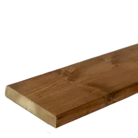 Доска штакетник импрегнированная 15x90x2000 мм 0.18 м²