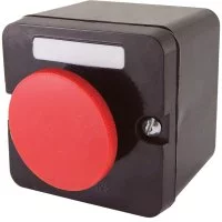 Контактный пост TDM ПКЕ 212-1 красный гриб IP40