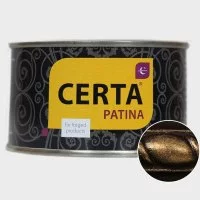 Термостойкая эмаль Certa CERTA-PATINA до 700 градусов, золото, 0.16 кг
