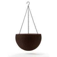 Подвесное кашпо Keter Rattan Style Hanging