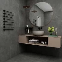 Керамогранит Cemento Grafito матовый 60x120 см 1.44 м²