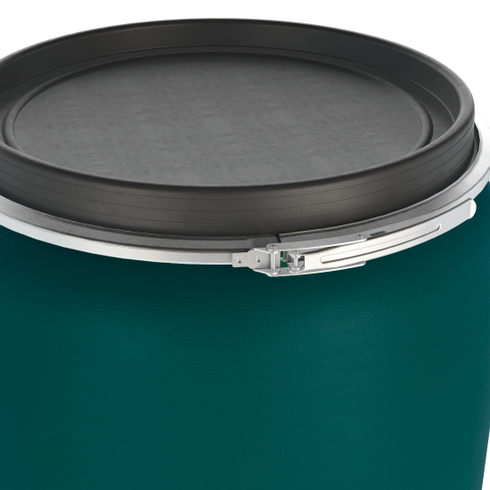 Бочка BEGINIA 227 л пластик цвет зеленый