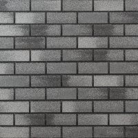 Фасадная плитка ТехноНиколь Hauberk цвет готический кирпич 2 м²