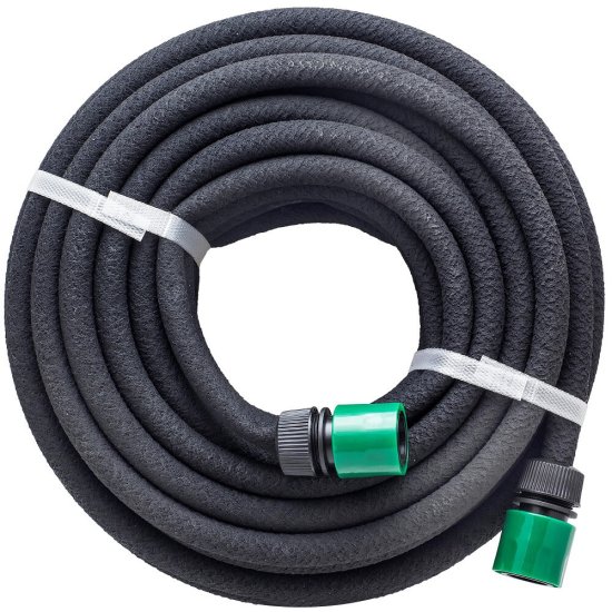 Шланг для капельного полива сочащийся 1/2 15 м MasterProf резиновый (ДС.070671)