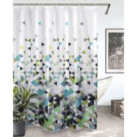 Штора Bath Plus 180x180 д/в triangular sublimation multi