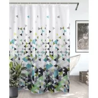 Штора Bath Plus 180x180 д/в triangular sublimation multi