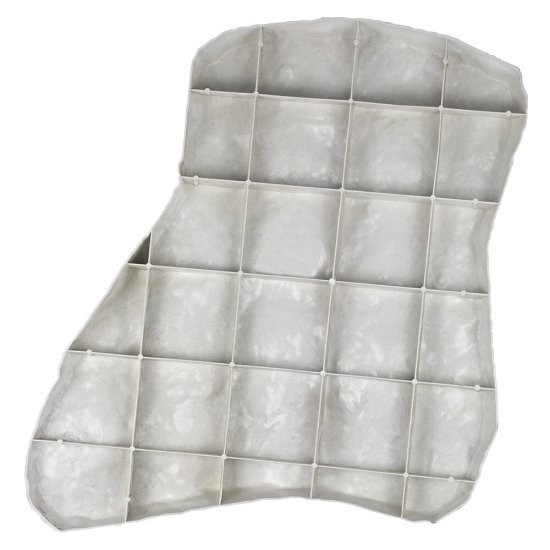 Плитка садовая Поиск 55х41,5 см серая