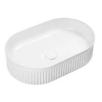 Раковина Corsa Deco Lines 49 см накладная белая (ABLVX49O)