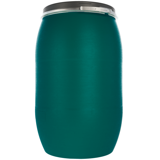 Бочка BEGINIA 127 л пластик цвет зеленый