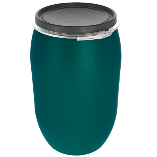 Бочка BEGINIA 127 л пластик цвет зеленый