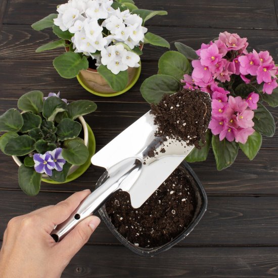 Совок посадочный Garden Show (266286) большой цельнометаллический