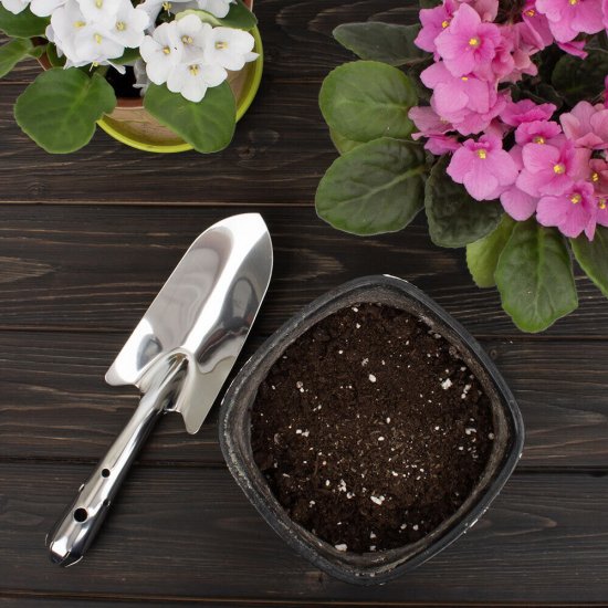 Совок посадочный Garden Show (266286) большой цельнометаллический