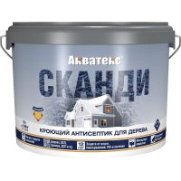 Кроющий антисептик для дерева АКВАТЕКС Сканди 65117
