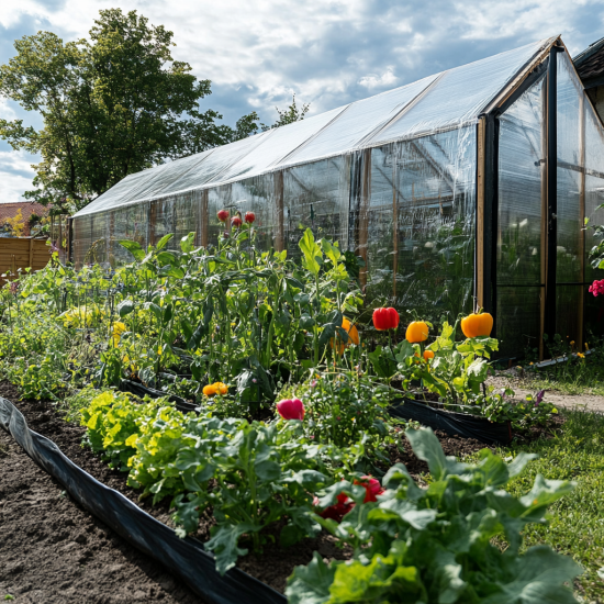 Пленка армированная BEGINIA 200мкм 3x10м белый