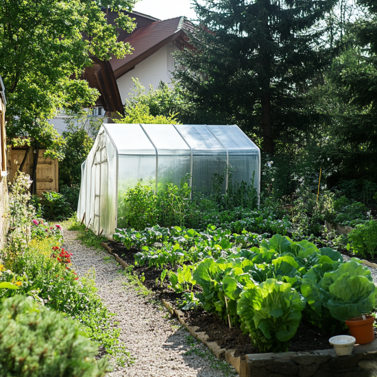 Укрывной материал BEGINIA 300 мкм 2x25 м полиэтилен прозрачный