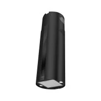 Цилиндрическая островная вытяжка MEFERI TUBE40BK ISLA COMFORT PLUS