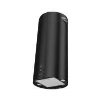 Цилиндрическая островная вытяжка MEFERI TUBE40BK ISLA POWER