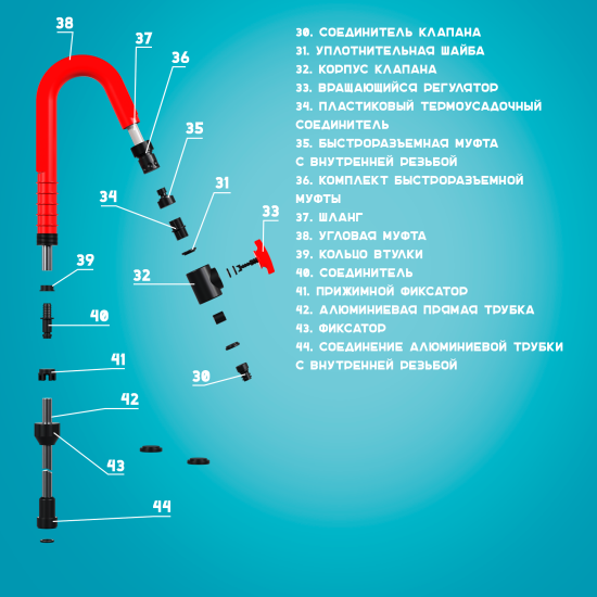 Насос для полива из бочки Lepump 550/5000/20, 5000 л/ч