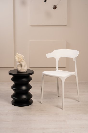 Кухонный стул Treet Roero 48x74x46.5 см каркас пластик спинка полипропилен цвет белый