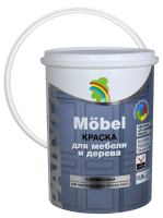 Краска ВД-АК 115 для мебели база С цвет прозрачный 0.9 л