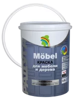 Краска ВД-АК 115 для мебели база С цвет прозрачный 0.9 л